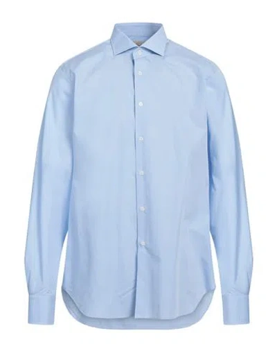Alessandro Gherardi Soft Man Shirt Light Blue Size 17 ½ Cotton