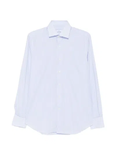 Alessandro Gherardi Striped Cotton Shirt In White