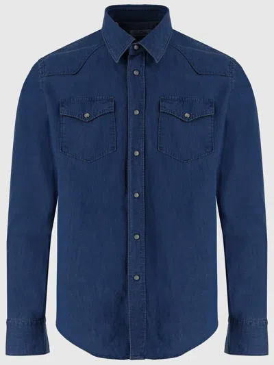 Alessandro Gherardi West8 Shirt In Blue