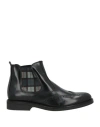 Alessandro Gilles Man Ankle Boots Black Size 7 Leather