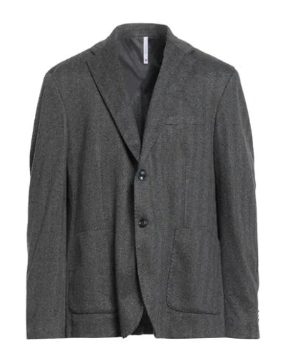 Alessandro Gilles Man Blazer Grey Size 44 Viscose, Polyester, Cotton, Elastane In Gray