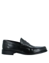 Alessandro Gilles Man Loafers Black Size 6 Leather