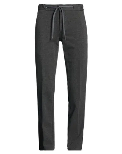 Alessandro Gilles Man Pants Charcoal Size 32 Viscose, Polyamide, Elastane In Animal Print