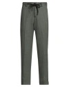 Alessandro Gilles Man Pants Military Green Size 30 Linen