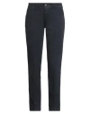 Alessandro Gilles Man Pants Navy Size 30 Cotton, Elastane In Animal Print