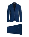 Alessandro Gilles Man Suit Blue Size 50 Wool, Viscose, Elastane