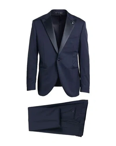 Alessandro Gilles Man Suit Dark Green Size 44 Wool, Polyester, Elastane