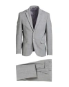 Alessandro Gilles Man Suit Grey Size 44 Wool, Polyester, Elastane In Grey