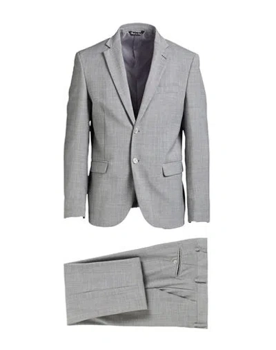 Alessandro Gilles Man Suit Grey Size 44 Wool, Polyester, Elastane