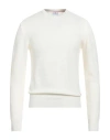 Alessandro Gilles Man Sweater Cream Size Xxl Wool In White