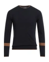 Alessandro Gilles Man Sweater Black Size M Polyacrylic, Merino Wool, Polyamide, Elastane