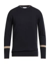 Alessandro Gilles Man Sweater Black Size M Polyacrylic, Merino Wool, Polyamide, Elastane In Black