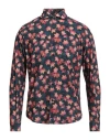 Alessandro Lamura Man Shirt Navy Size 15 ½ Cotton