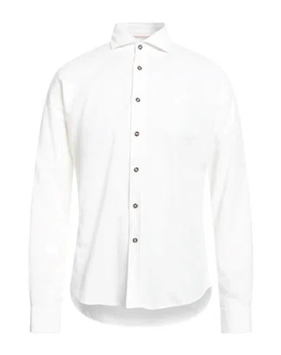 Alessandro Lamura Man Shirt White Size 3xl Cotton