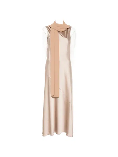 Alessandro Legora Sleeveless Maxi Dress In Brown