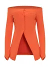 Alessandro Vigilante Blazer Con Spalle Scoperte