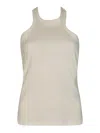 Alessandro Vigilante Slim Fit Knit Tank Top In White