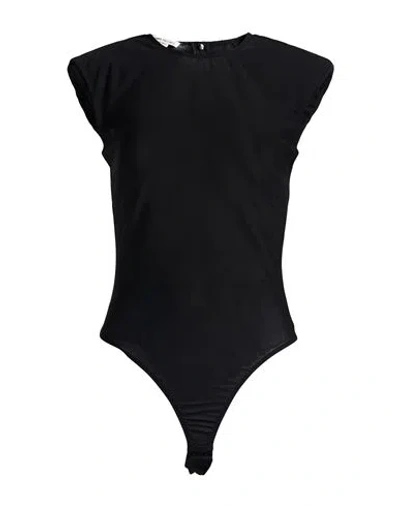 Alessandro Vigilante Woman Bodysuit Black Size 6 Polyamide, Elastane