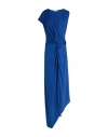 Alessandro Vigilante Woman Maxi Dress Blue Size 8 Polyester, Elastane