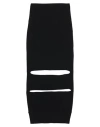 Alessandro Vigilante Woman Midi Skirt Black Size 6 Nylon, Elastane In Black