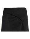 Alessandro Vigilante Woman Mini Skirt Black Size 6 Polyester, Wool