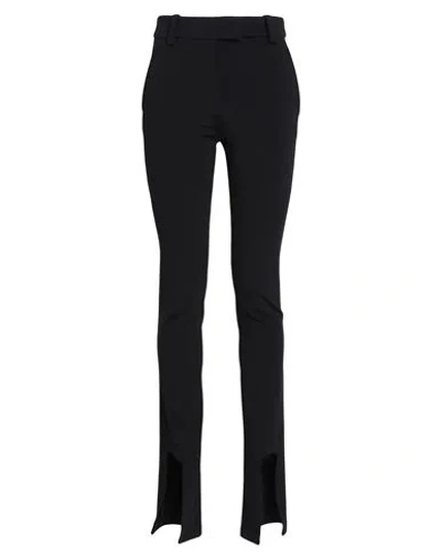 Alessandro Vigilante Woman Pants Black Size 4 Viscose, Polyamide, Elastane