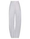 Alessandro Vigilante Woman Pants Light Grey Size 4 Virgin Wool, Elastane In Grey