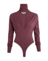 Alessandro Vigilante Woman Sweater Mauve Size S Merino Wool In Purple