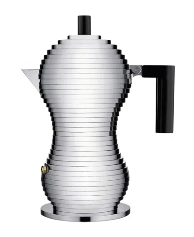 Alessi 1 Cup Stovetop Coffeemaker By Michele De Lucchi In Silver