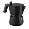 Alessi Nocolor Moka Cast Aluminium Espresso Coffee Maker 15.5cm