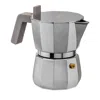 Alessi Moka 3-cup Coffee Maker In Grey