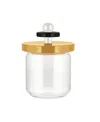 ALESSI 3 CUP JAR WITH LID BY ETTORE SOTTSASS