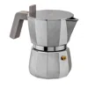 Alessi Moka Espresso Coffee Maker 13.5cm In Grey