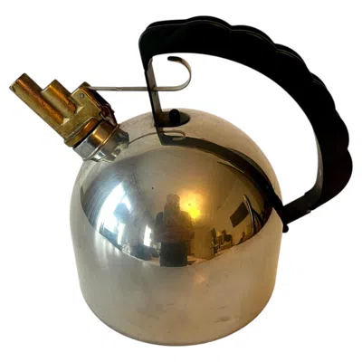 Pre-owned Alessi 9091 Kettle Designed By Richard Sappe In Brown