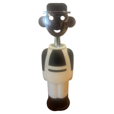 Pre-owned Alessi Alessandro Mendini Collectable Postmodern Wine Opener By  Signed & Number In Gray