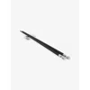 Alessi Black Anna Wood And Stainless-steel Chopsticks And Stand Set