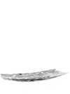 Alessi Bark Concave Centrepiece In Silver