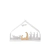 Alessi Bark Crib In White