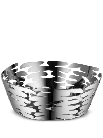 Alessi Barket Stainless-steel Basket (18cm) In Silver
