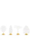 Alessi Barkplace Tree Place-marker Set In White