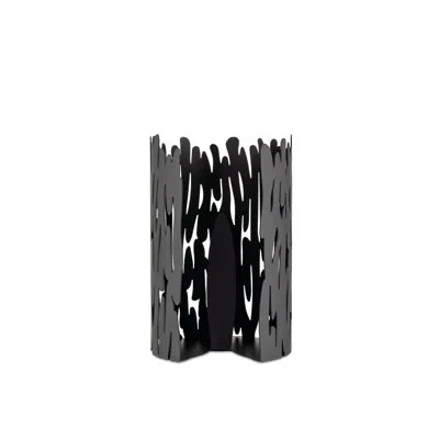 Alessi Barkroll Kitchen Roll Holder In Black