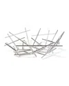 Alessi Blow Up Citrus Basket, Medium In Gray