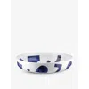 Alessi Blue Itsumo Yunoki Porcelain Soup Bowls Set Of Four 20cm In Blue