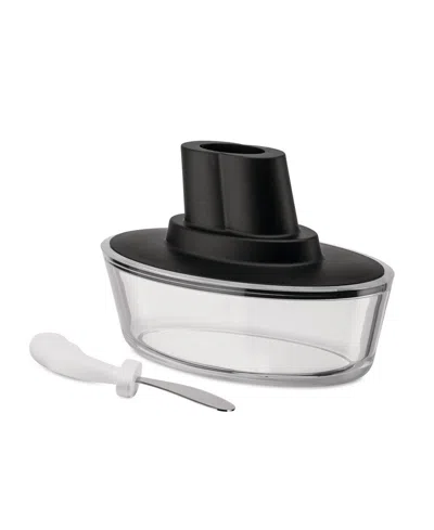 Alessi Butter Dish By Stefano Giovannoni, Paul Van Iersel Harry In Black