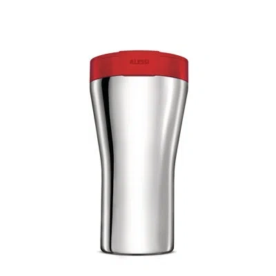 Alessi Caffa Travel Mug Cup Br In Red