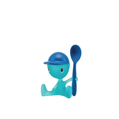 Alessi Cico Egg Cup In Blue