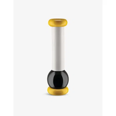 Alessi Circle Wooden Pepper Mill 23cm In Multi