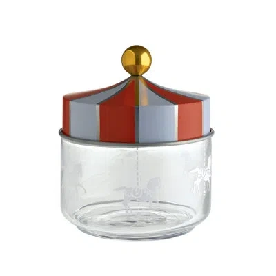 Alessi Circus Kitchen Box In Red,white,gold,gray