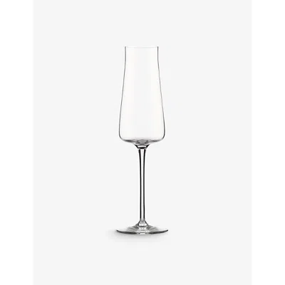 Alessi Clear Eugenia Glass Champagne Flute 25cm In Transparent