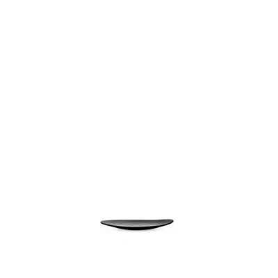 Alessi Colombina Small Saucer In Black